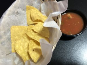 Las Margaritas’ complimentary chips are fresh, and so is the delicious house-made salsa.