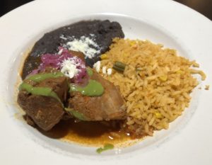 A classic pork dish from Yucatan, Las Margaritas’ cochinita pibil is melting tender marinated, roasted pork.