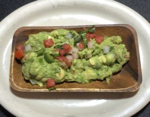 Las Margaritas’ Guacamole Veracruz-style is fresh, flavorful, and coarsely mashed.