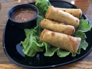 Lola’s Kitchen’s lumpia – Filipino-style eggrolls.