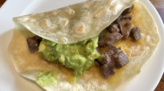 Named after MexA owner Lorena Casas, the signature Lorena's taco is a Monterrey-style treat, sirloin cubes and guacamole on an oversize flour tortilla.