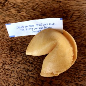 Can a Chinese meal in the U.S. be complete without a crisp fortune cookie?
