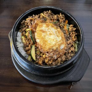 Bimbim Bom beef rice pot