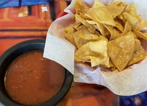 Possibly the best taqueria chips in town, El Mariachi's are freshly fried from thick, just-made corn tortillas. The salsa is simple but tasty, too.