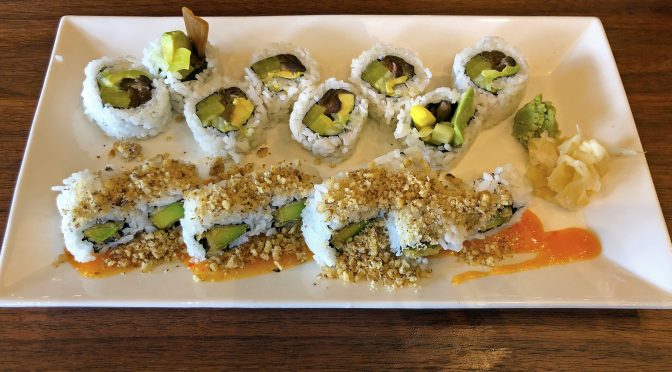 Makizushi rolls at Dragon King’s Daughter, which opened on Bardstown Road in the summer of 2009.