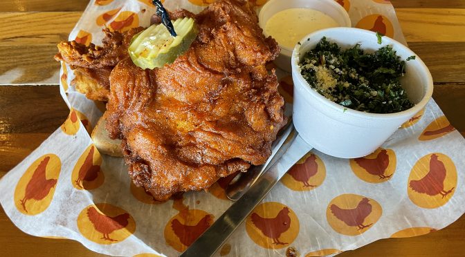 Special for Lent, Joella's crispy cod is billed as North Atlantic wild-caught, beer-battered and fried dark golden-brown and delicious.
