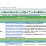 Like food? Learn about food justice. This form can help