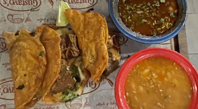 We anticipate Taco Week at Gustavo’s