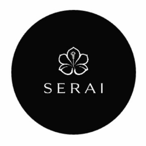 Serai restaurant logo featuring a hibiscus flower, the national flower of Malasia. Photo courtesy Sebastian Moh.